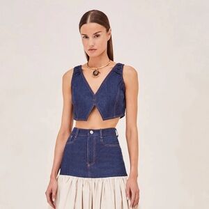 ALEXIS Iris Top, size Small.